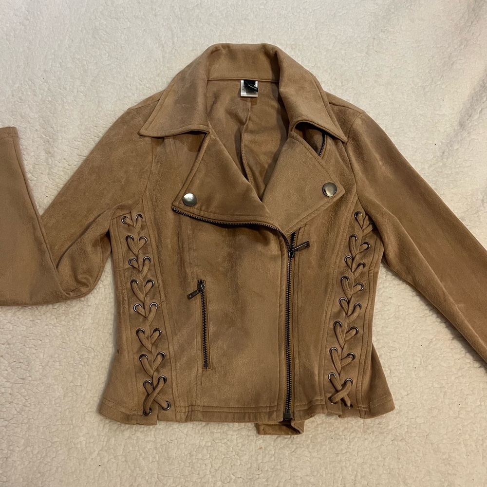 WINDSOR BROWN SUEDE JACKET